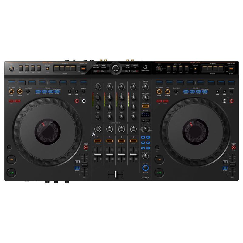 Bàn DJ AlphaTheta DDJ-GRV6, Rekordbox, Serato DJ, kết nối máy tính, điện thoại, 4 kênh Bàn DJ AlphaTheta DDJ-GRV6, Rekordbox, Serato DJ, kết nối máy tính, điện thoại, 4 kênh