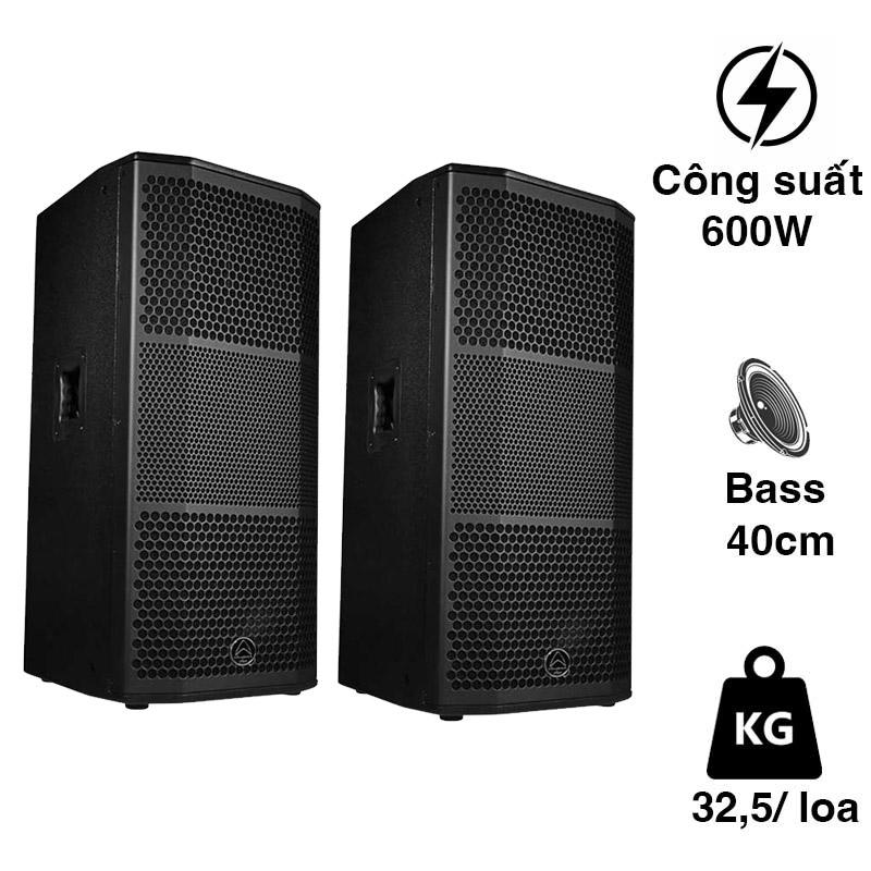 Loa Wharfedale Reason X15, Bass 40cm, Độ nhạy 99 dB, Công suất Max 2400W Loa Wharfedale Reason X15, Bass 40cm, Độ nhạy 99 dB, Công suất Max 2400W