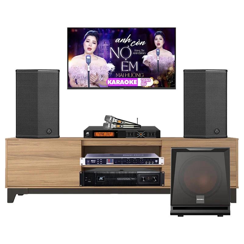 Dàn Karaoke Gia Đình GD53 (Wharfedale Sigma X12, Neko DK1000, JKAudio D2600, B3 Pro, sub Paramax D30) Dàn Karaoke Gia Đình GD53 (Wharfedale Sigma X12, Neko DK1000, JKAudio D2600, B3 Pro, sub Paramax D30)