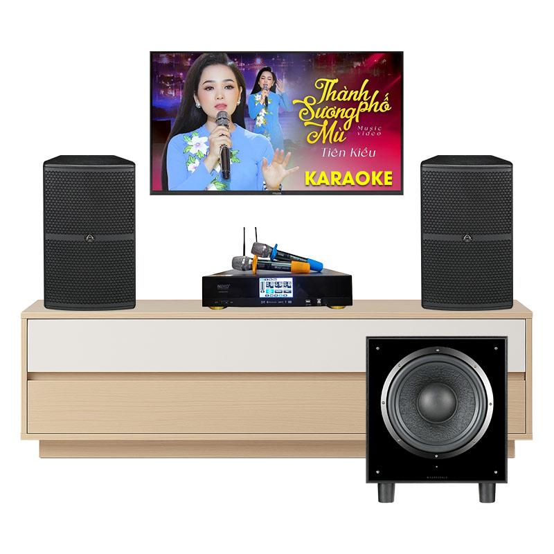 Dàn karaoke gia đình KGD07 (Wharfedale WH12 NEO, Neko AK3900 Pro, sub Wharfedale SW12) Dàn karaoke gia đình KGD07 (Wharfedale WH12 NEO, Neko AK3900 Pro, sub Wharfedale SW12)