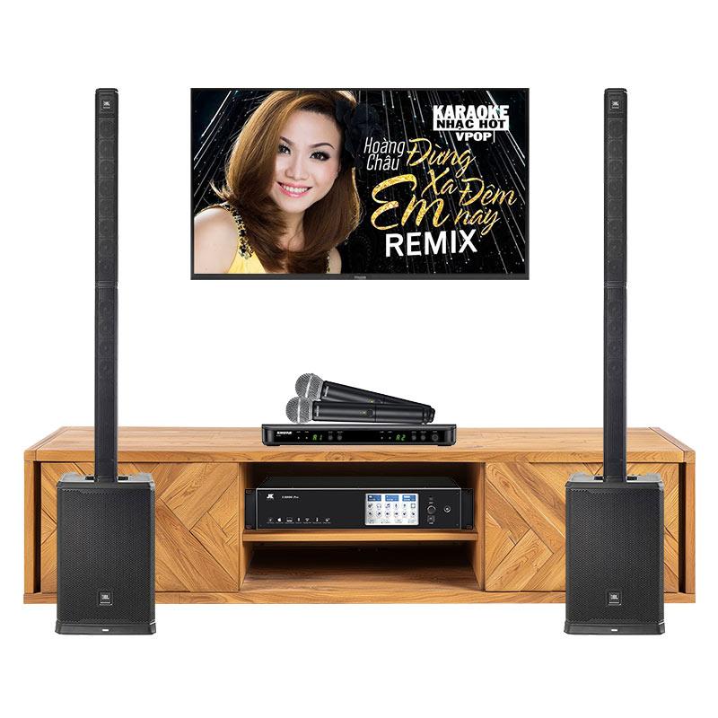 Dàn karaoke gia đình KGD174 (JBL PRX ONE, JKaudio X9900 Pro, Shure BLX288A/SM58) Dàn karaoke gia đình KGD174 (JBL PRX ONE, JKaudio X9900 Pro, Shure BLX288A/SM58)