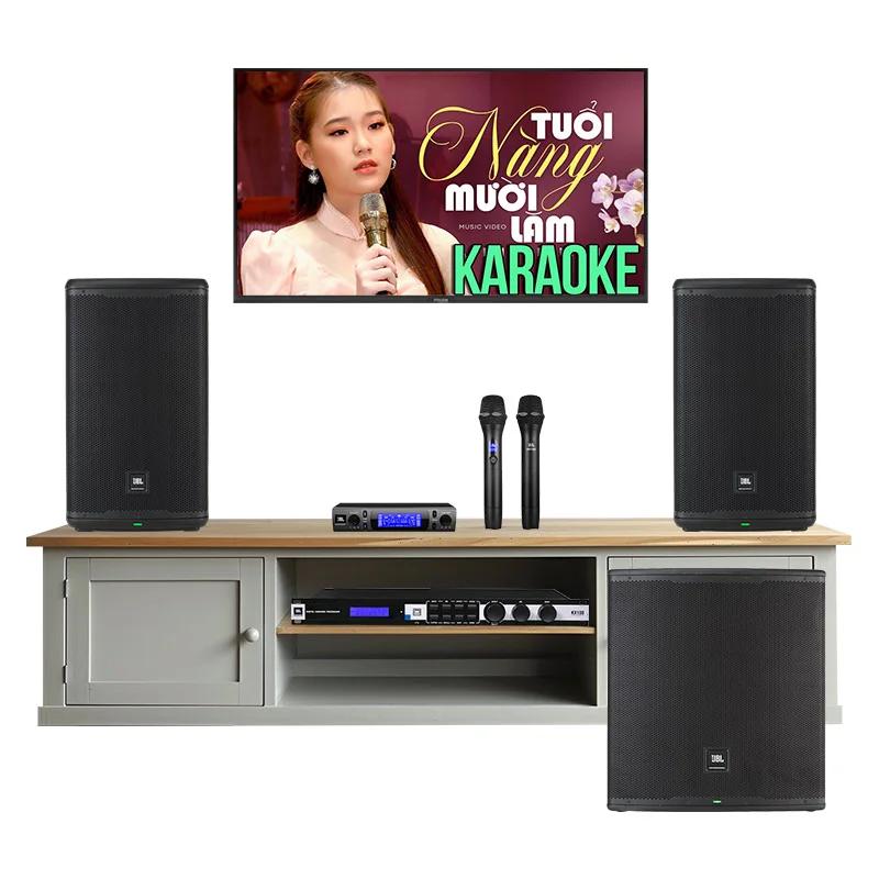 Dàn karaoke gia đình KGD231 (JBL Eon 712, JBL KX180A, JBL VM300, JBL Eon 718S) Dàn karaoke gia đình KGD231 (JBL Eon 712, JBL KX180A, JBL VM300, JBL Eon 718S)