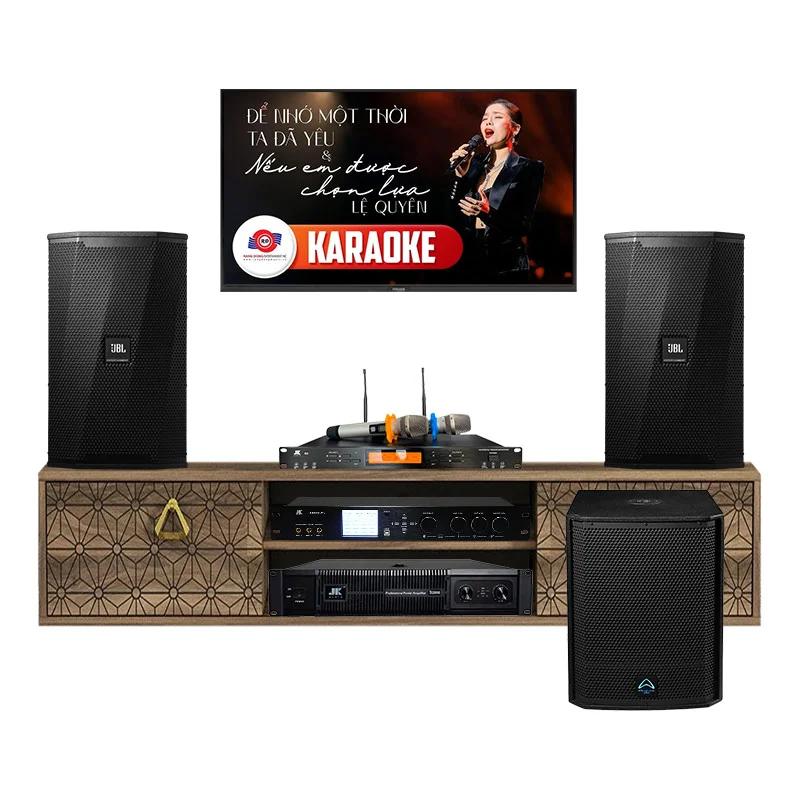 Dàn karaoke gia đình KH94 (JBL KPS2, JKAudio X9000 Pro, D2800, B9, sub Wharfedale AX15B) Dàn karaoke gia đình KH94 (JBL KPS2, JKAudio X9000 Pro, D2800, B9, sub Wharfedale AX15B)