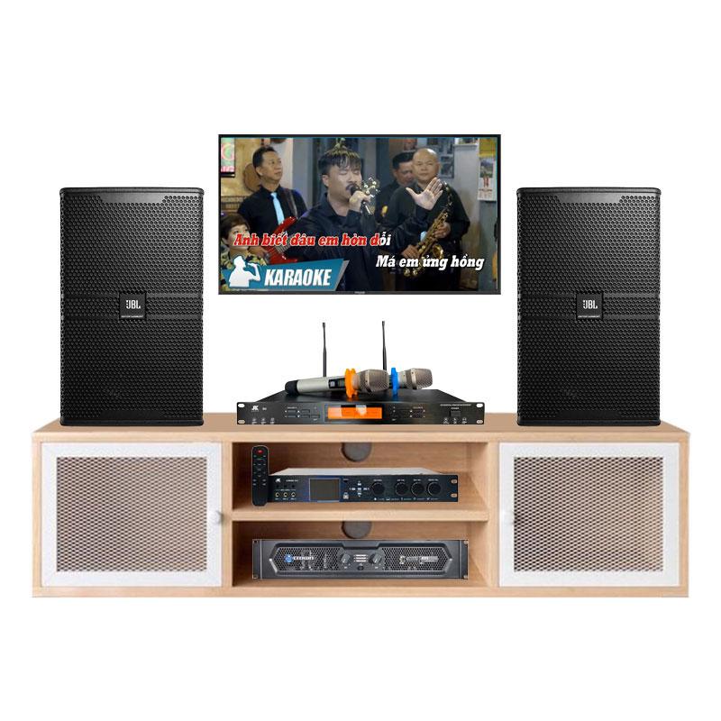 Dàn karaoke gia đình KHD33 (JBL KP4012G2, Crown KVS1000, JKaudio X9000 Pro, B9) Dàn karaoke gia đình KHD33 (JBL KP4012G2, Crown KVS1000, JKaudio X9000 Pro, B9)