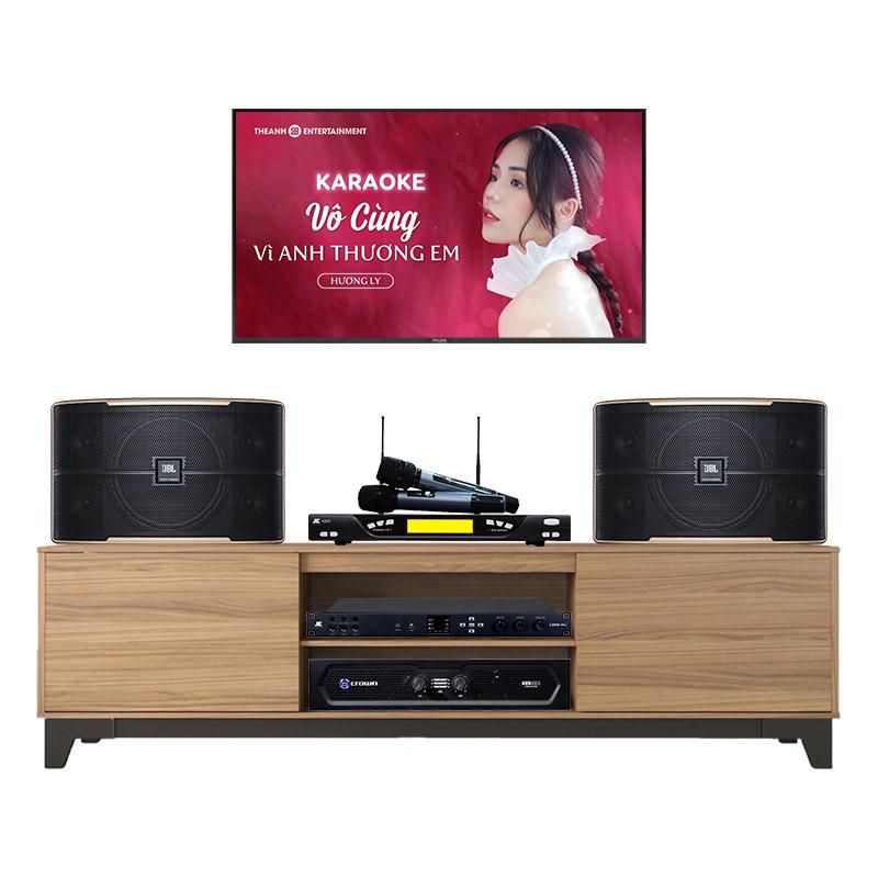 Dàn Karaoke Gia Đình KHD03 (JBL Pasion 10, Crown KVS300, JKAudio X6000 Plus, JKAudio K800) Dàn Karaoke Gia Đình KHD03 (JBL Pasion 10, Crown KVS300, JKAudio X6000 Plus, JKAudio K800)