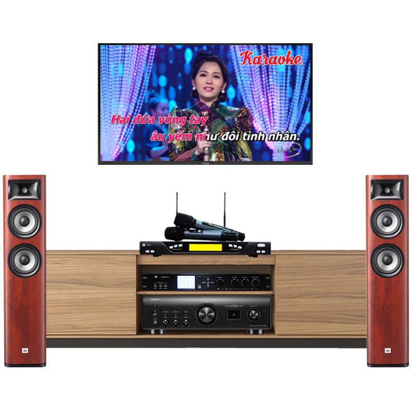 Dàn nghe nhạc và Hát karaoke JBL NK34 (JBL 680, Denon 1700NE, K800, X9000 Pro) Dàn nghe nhạc và Hát karaoke JBL NK34 (JBL 680, Denon 1700NE, K800, X9000 Pro)