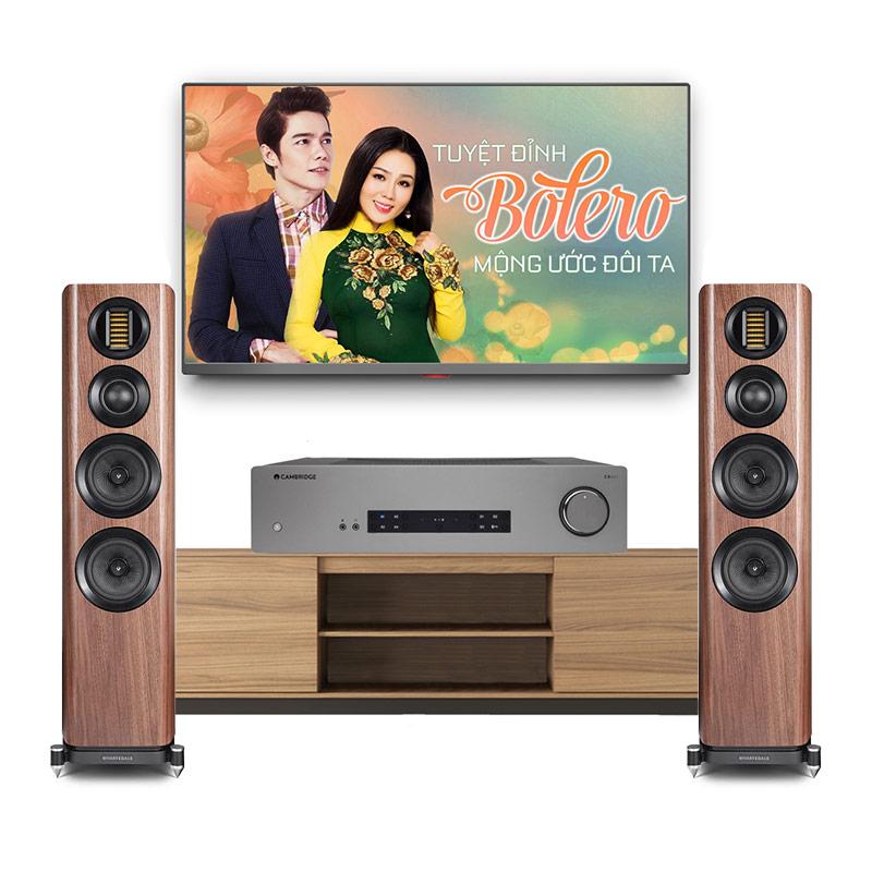Dàn nghe nhạc Wharfedale NN24 (Wharfedale Evo 4.3 + Cambridge CXA61) Dàn nghe nhạc Wharfedale NN24 (Wharfedale Evo 4.3 + Cambridge CXA61)