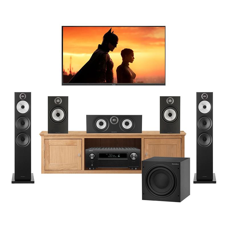 Dàn xem phim nghe nhạc 5.1 B&W PN19 (Denon X6700H, B&W 603 S3, 606 S3, HTM 6 S3, ASW610) Dàn xem phim nghe nhạc 5.1 B&W PN19 (Denon X6700H, B&W 603 S3, 606 S3, HTM 6 S3, ASW610)