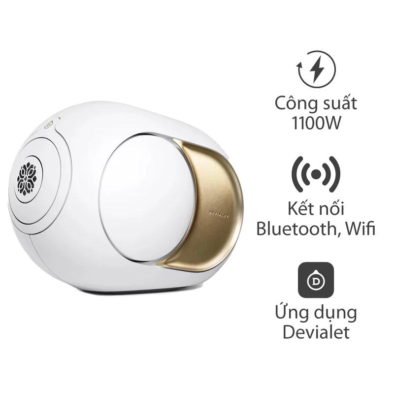 Loa DEVIALET Phantom Ultimate 108DB Opera de Paris (Cánh Loa Mạ Vàng Moon Gold), 1100W, Bluetooth 5.3, Wifi 6, AirPlay, Google Cast, Spotify Connect, Active Volume Limiter Loa DEVIALET Phantom Ultimate 108DB Opera de Paris (Cánh Loa Mạ Vàng Moon Gold), 1100W, Bluetooth 5.3, Wifi 6, AirPlay, Google Cast, Spotify Connect, Active Volume Limiter