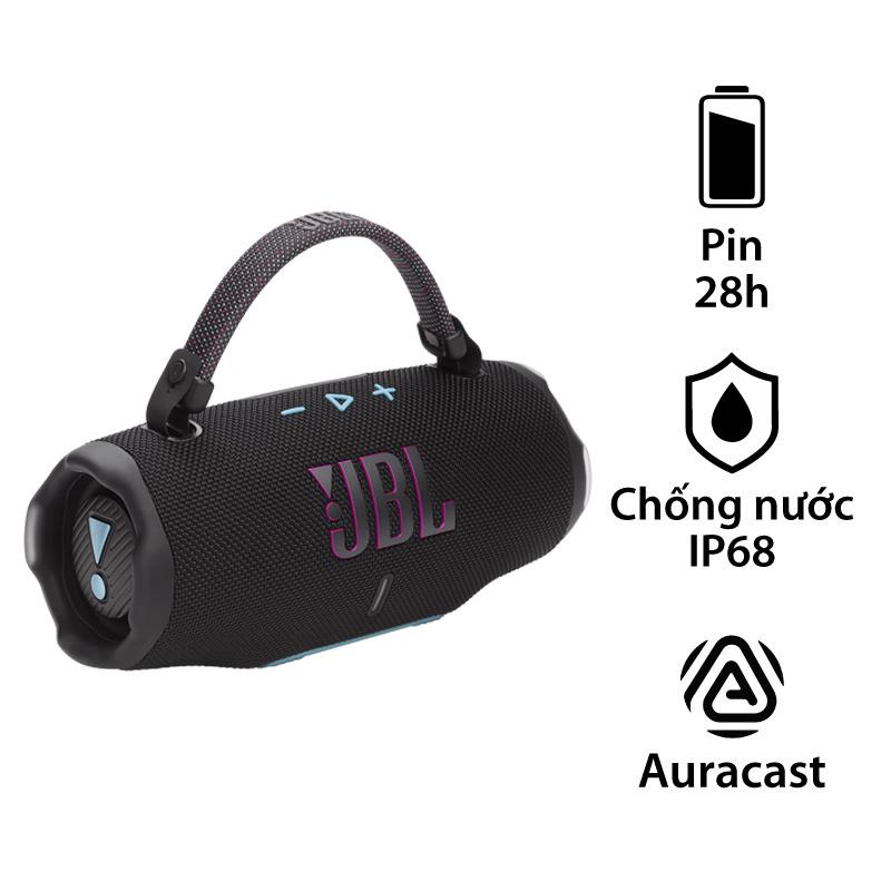 Loa JBL Charge 6 Chính Hãng, Pin 28h, Chống Nước IP68, Bluetooth 5.4, Auracast™, Có Quai Xách Mới, AI Sound Boost, Nhiều Màu Sắc Loa JBL Charge 6 Chính Hãng, Pin 28h, Chống Nước IP68, Bluetooth 5.4, Auracast™, Có Quai Xách Mới, AI Sound Boost, Nhiều Màu Sắc