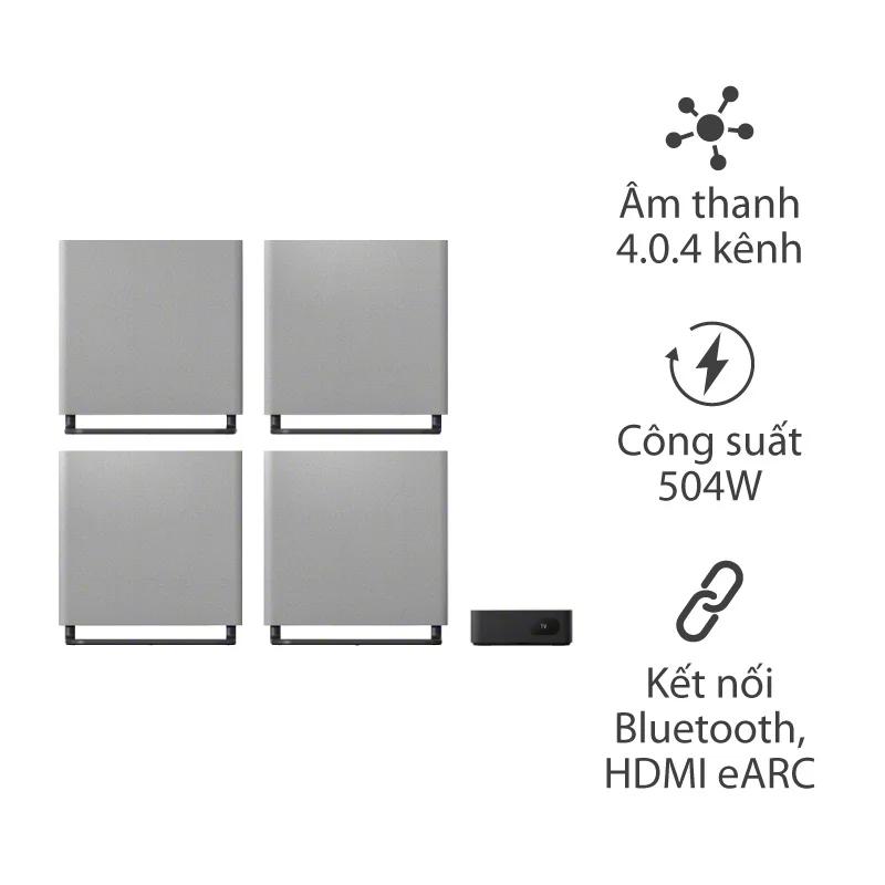 Bộ loa xem phim Sony HT-A9M2 (BRAVIA Theatre Quad), 4.0.4 kênh, 360 Spatial Sound Mapping, Dolby Atmos, DTS:X, HDMI eARC, Dolby Vision, Bluetooth 5.2 Bộ loa xem phim Sony HT-A9M2 (BRAVIA Theatre Quad), 4.0.4 kênh, 360 Spatial Sound Mapping, Dolby Atmos, DTS:X, HDMI eARC, Dolby Vision, Bluetooth 5.2