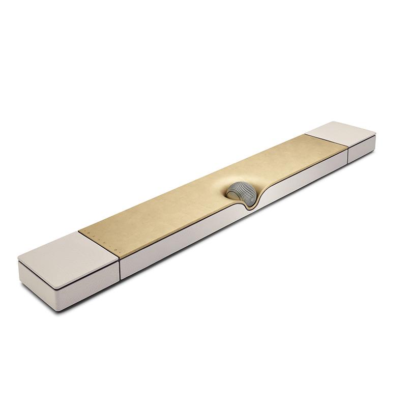 Loa soundbar Devialet Dione Opera de Paris mạ vàng, 950W, HDMI eARC, Optical, TOSLINK, AirPlay 2, Bluetooth 5.0, UPnP, Wifi Loa soundbar Devialet Dione Opera de Paris mạ vàng, 950W, HDMI eARC, Optical, TOSLINK, AirPlay 2, Bluetooth 5.0, UPnP, Wifi
