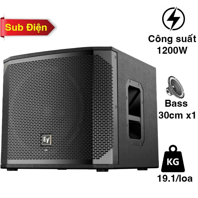 Loa Sub Electro voice ELX200-12SP, Liền công suất, Bass 30cm, 1200W, Class D Loa Sub Electro voice ELX200-12SP, Liền công suất, Bass 30cm, 1200W, Class D