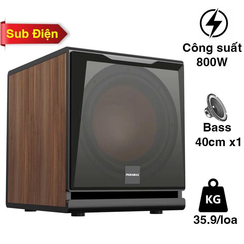 Loa Sub Paramax D40, Bass 40cm, 800W (Peak) Loa Sub Paramax D40, Bass 40cm, 800W (Peak)