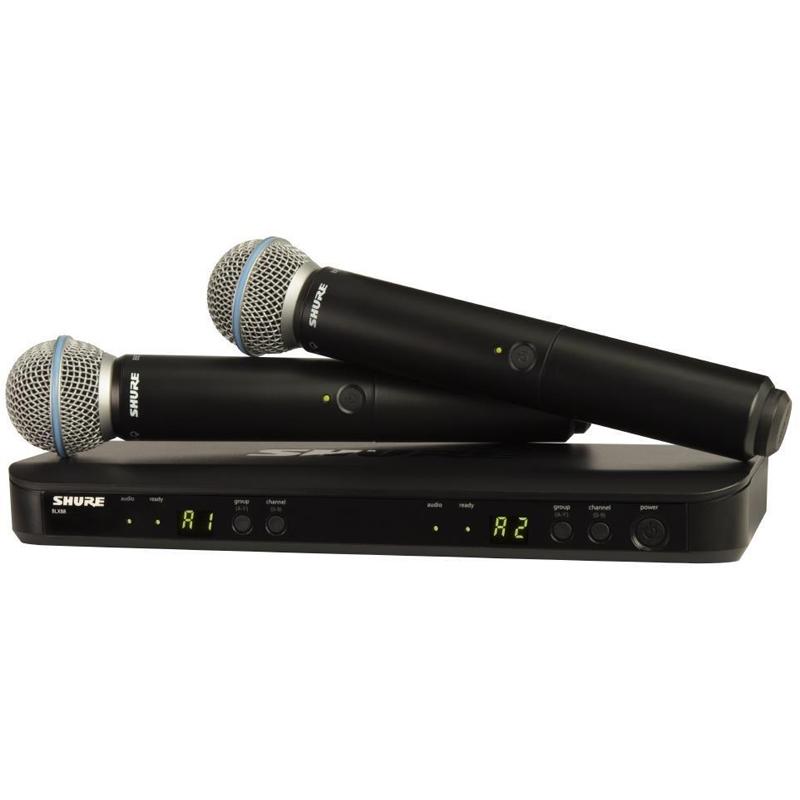 Micro không dây Shure BLX288A B58 Micro không dây Shure BLX288A B58