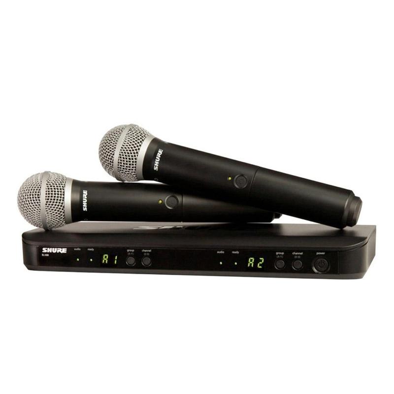 Micro không dây Shure BLX288A/SM58 (2micro) Micro không dây Shure BLX288A/SM58 (2micro)