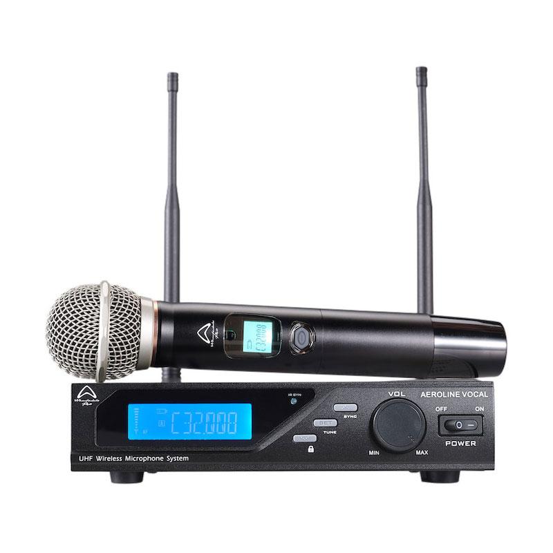 Micro không dây Wharfedale Aeroline Vocal Wireless, LCD, 650-700 MHz Micro không dây Wharfedale Aeroline Vocal Wireless, LCD, 650-700 MHz