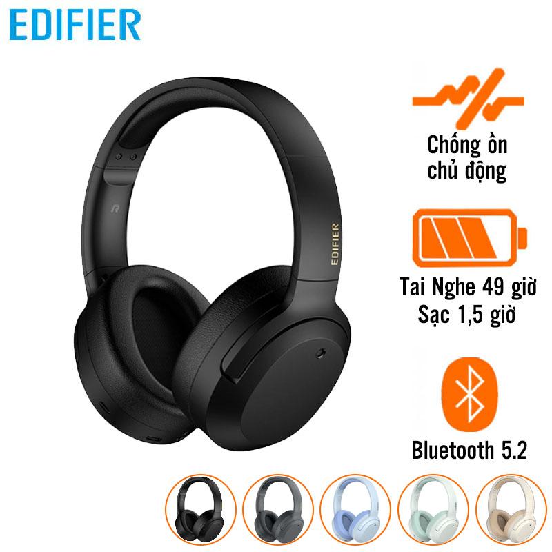 Tai nghe Edifier W820NB Plus (không dây, chống ồn, pin 49 giờ, Bluetooth V5.2) Tai nghe Edifier W820NB Plus (không dây, chống ồn, pin 49 giờ, Bluetooth V5.2)