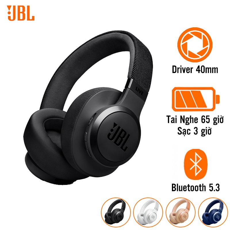 Tai Nghe JBL Live 770NC Bluetooth 5.3, Pin 65 Giờ, Chống Ồn, Tính năng Smart Ambient Tai Nghe JBL Live 770NC Bluetooth 5.3, Pin 65 Giờ, Chống Ồn, Tính năng Smart Ambient