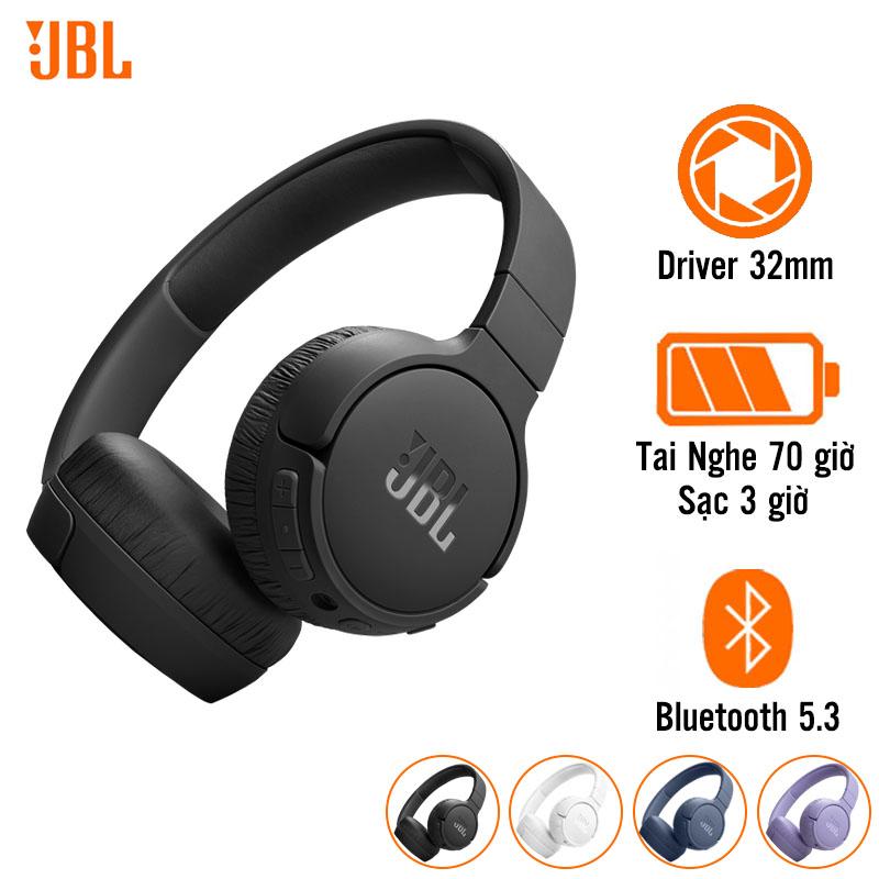 Tai nghe JBL Tune 670NC (Bluetooth 5.3, Pin 70h, Driver 32mm) Tai nghe JBL Tune 670NC (Bluetooth 5.3, Pin 70h, Driver 32mm)