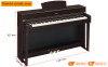 Đàn Piano Yamaha YDP-184-3