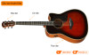 Đàn Guitar Yamaha A3R ARE, electro-acoustic guitar-6
