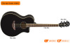 Đàn Guitar Yamaha APX600, electro-acoustic guitar-6