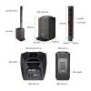 Loa Soundking Artos 1200, Công suất 490W, Mixer 4 kênh, Bluetooth-2