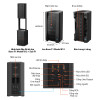 Bộ loa Bose F1 Model 812 Sub F1, Công suất 2000W, RCA, Mic, Guirtar (Loa Column Array)-2