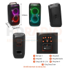 Loa JBL PartyBox Club 120, Pin 12 Giờ, Công Suất 160W, LED Đẹp, AUX, Micro, Bluetooth 5.3, IPX4, AI Sound Boost, Auracast, App JBL Partybox-1