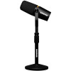 Bộ Micro Shure MV7+ Podcast Kit (BNDL) Đi kèm chân để bàn, Led đẹp, DSP, USB-C, XLR, AUX-3