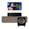 Dàn nghe nhạc JBL NH24 (JBL L75ms Music System màu Black, Wharfedale SW12)-1