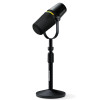 Bộ Micro Shure MV7+ Podcast Kit (BNDL) Đi kèm chân để bàn, Led đẹp, DSP, USB-C, XLR, AUX-1