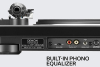 Đầu đĩa Than Denon DP-450USB, Hộp mực MM, RCA, USB (33 1/3, 45, 78 RPM)-9