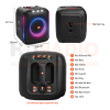 Loa JBL PartyBox Encore 2 Micro Chính Hãng, Pin 10h, Công Suất 100W, IPX4, Bluetooth, AUX, USB, TWS-24