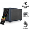 Loa Arirang Classic 1 (I), Bass 16.5cm, Công Suất 150W, Kèm 2 Tay Mic-6