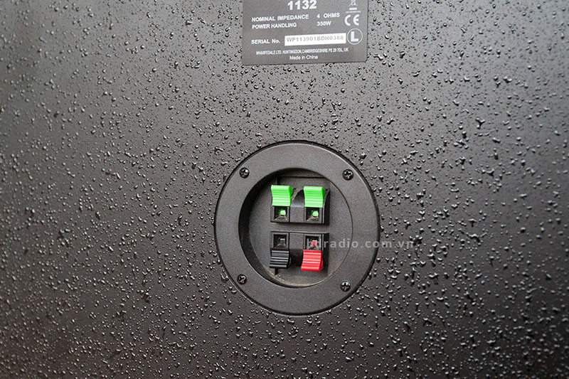 Loa Wharfedale 1132, Bass 20cm, 350W-7