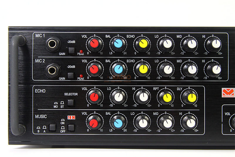 Amply Arirang 203IIIB (300W/2 Kênh, Bluetooth, FM, MP3, 10,2Kg)-1