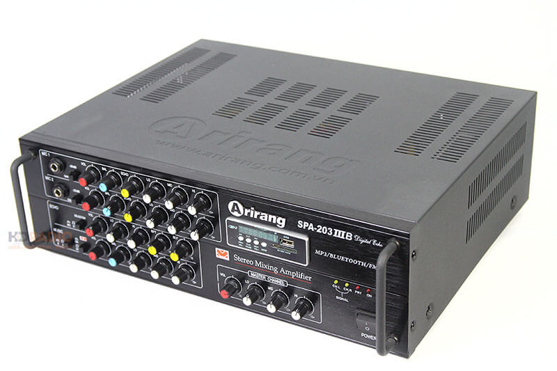 Amply Arirang 203IIIB (300W/2 Kênh, Bluetooth, FM, MP3, 10,2Kg)-4