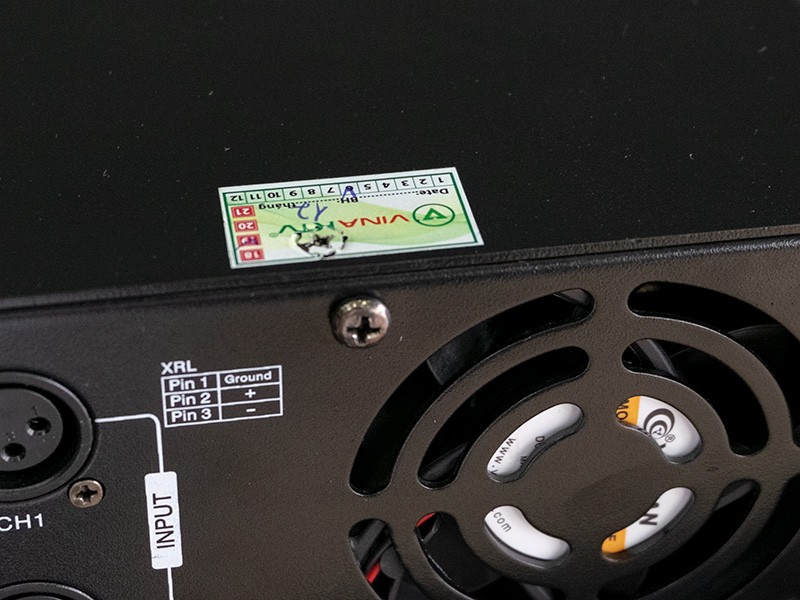 Cục Đẩy AM A350, 400W x 2 Kênh-5