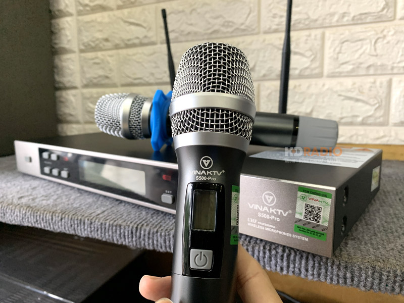 Micro không dây VinaKTV S500 PRO-5