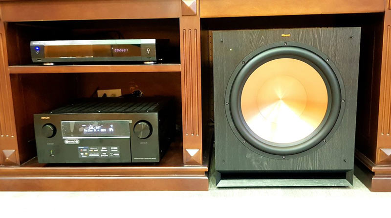 Loa Sub Klipsch SPL100, Sub điện, 450W, Bass 25cm-1