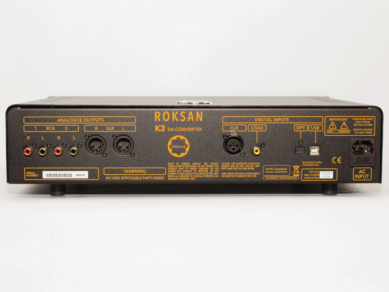 Dac Roksan K3 Dac, Chip Dsd1794A, Optical, Coaxial, Usb-2