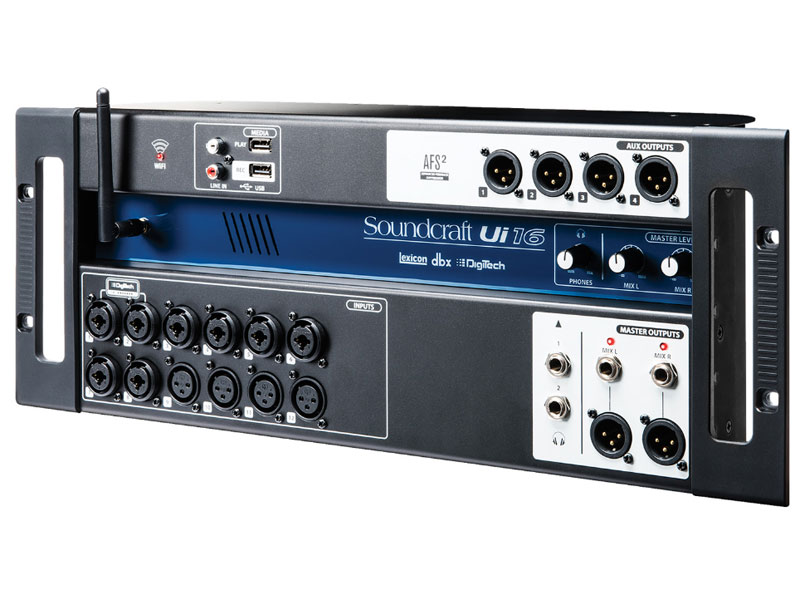 Mixer Kỹ Thuật Số Soundcraft UI16, Digital, 16 Kênh-1