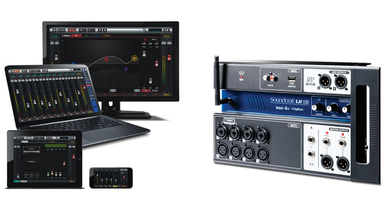 Mixer Kỹ Thuật Số Soundcraft UI12, Digital, 12 Kênh-3