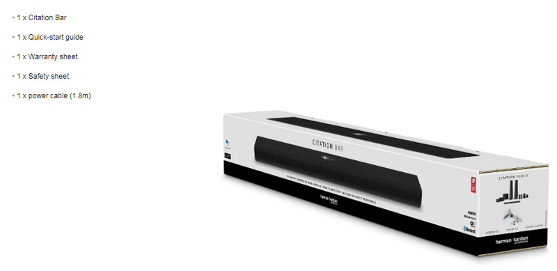 Loa soundbar Harman Kardon Citation Bar, 150W, Âm thanh đa phòng-11