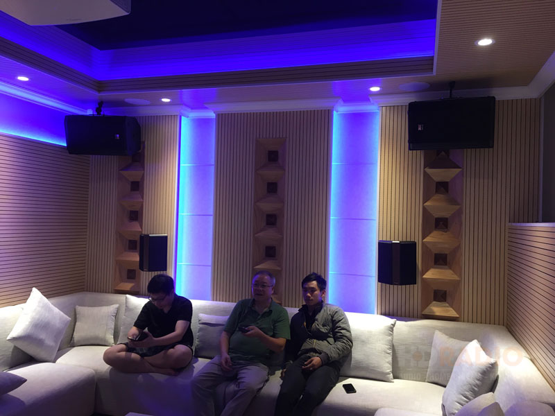 Công trình phòng giải trí gia đình cao cấp tại Vinhomes Hoa Sữa-12