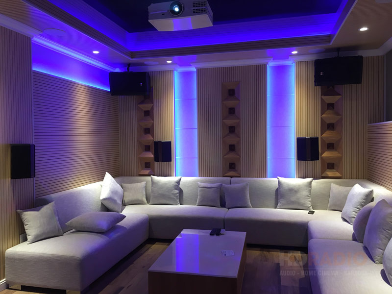 Công trình phòng giải trí gia đình cao cấp tại Vinhomes Hoa Sữa-13