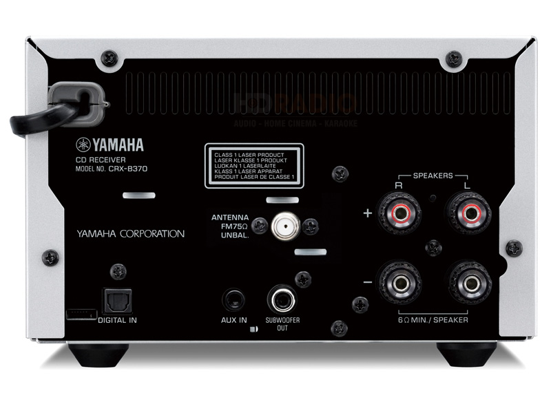 Amply Yamaha CRX-B370, 2 Kênh, 20W/CH (6 Ohm), Bluetooth-2