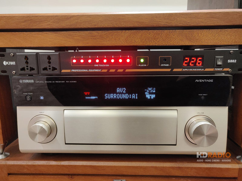 Amply Yamaha RX-A3080, 4K Ultra HD, 9.2 Kênh, 150W/CH, Bluetooth-2